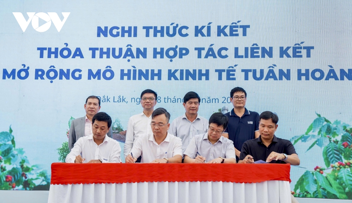 Đắk Lắk khởi động mô hình kinh tế tuần hoàn nông nghiệp tiên phong